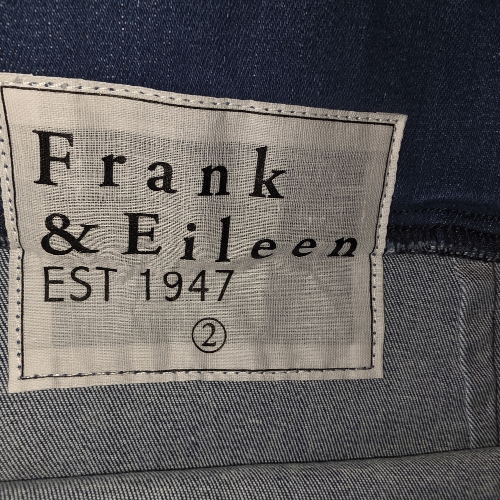 Frank & Eileen Donegal Unforgettable Skirt Wash Blue Women's Size 2 - Picture 5 of 9